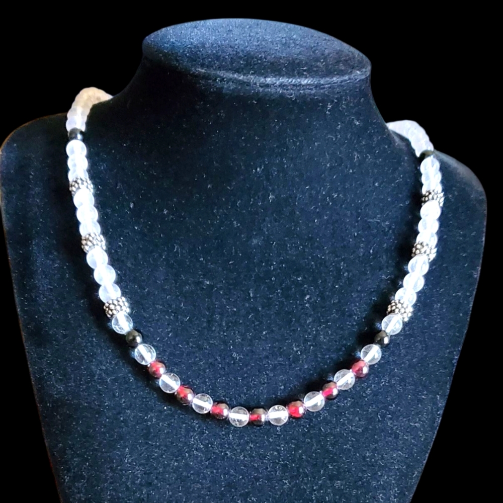 Vtg. Gemstones Necklace